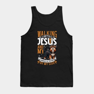 Jesus and dog - Barbado da Terceira Tank Top